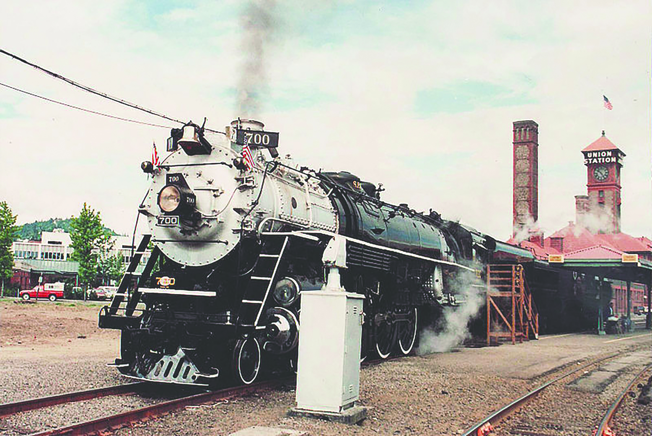 an old locomotive