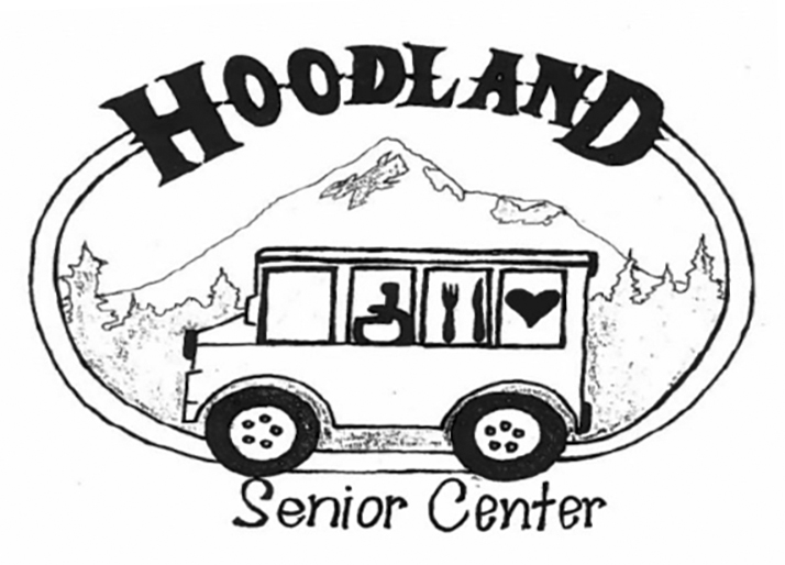 the hoodland senior center logo