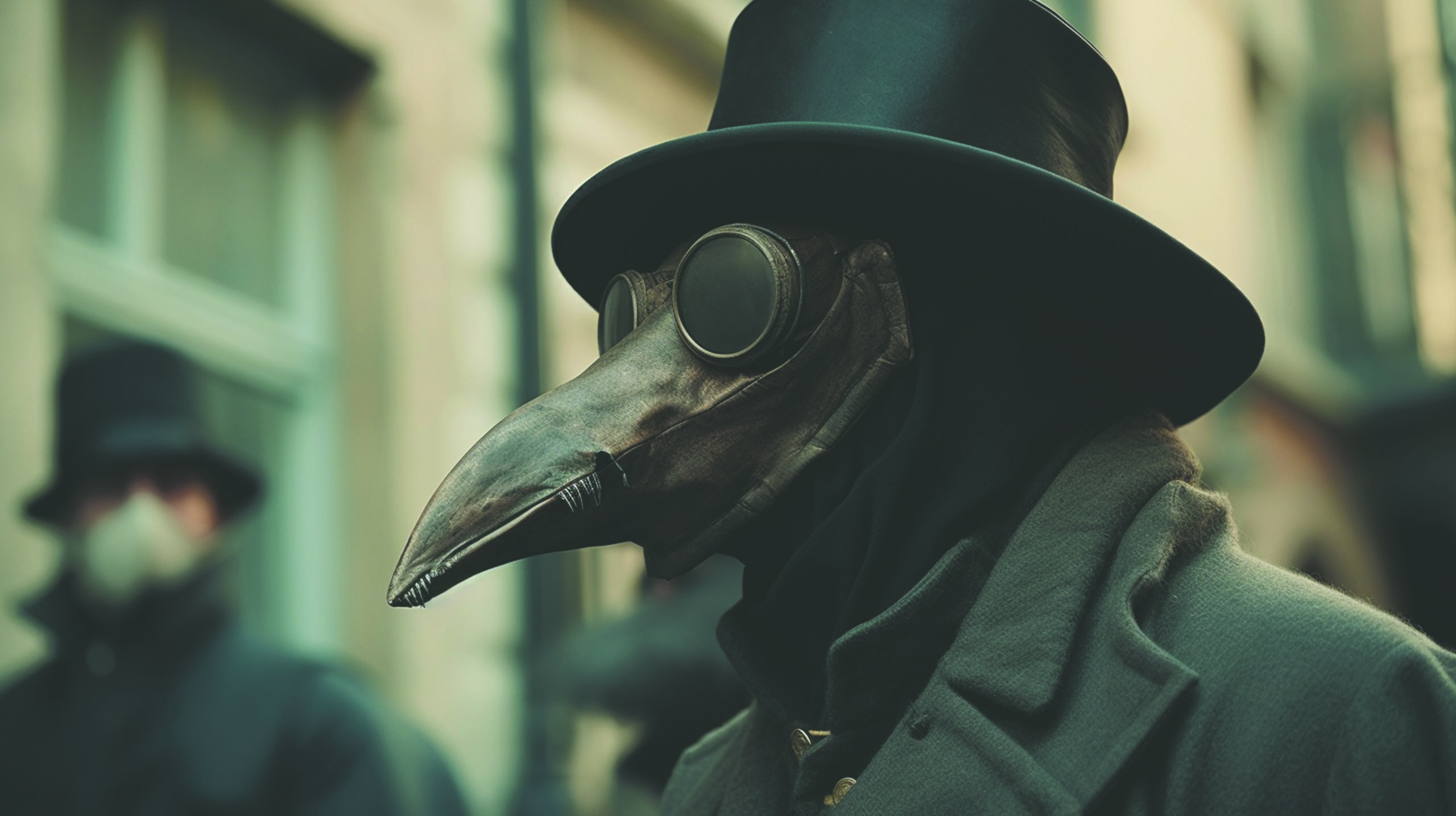 a plague doctor