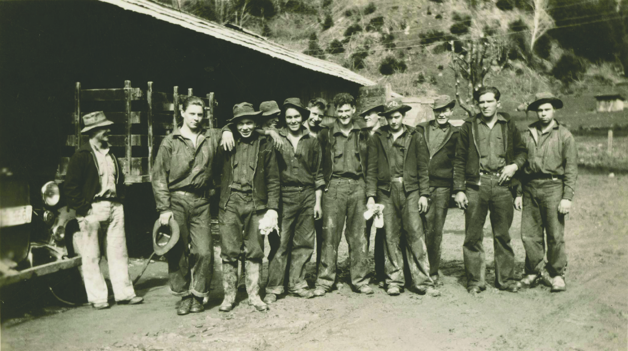 CCC members from Camp Sitkum near Coos Bay-NA