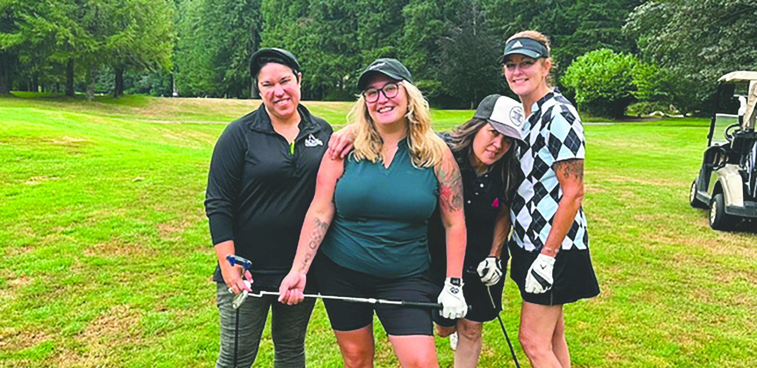 Participants of the Hoodland Womens Golf Tournament