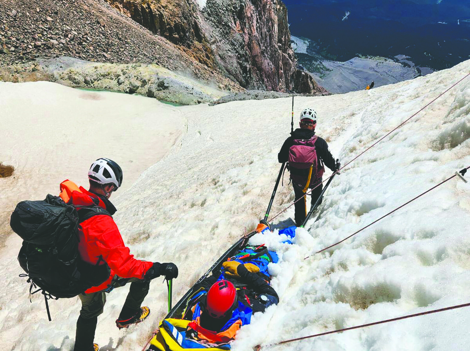Injured Climber Rescued on Mt. Hood